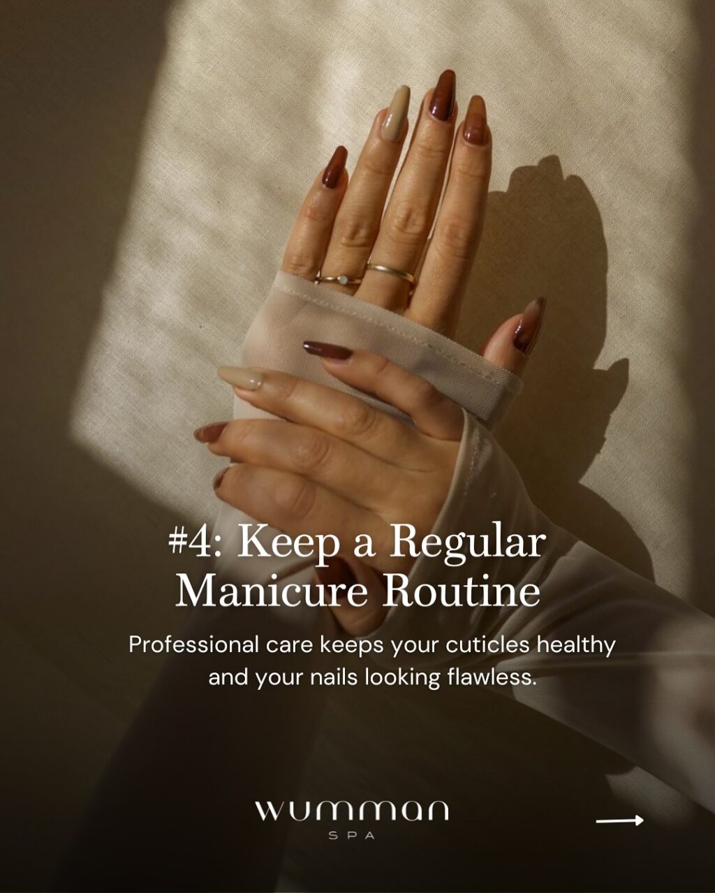 Instagram post from wummanspa. This post is in position 4.